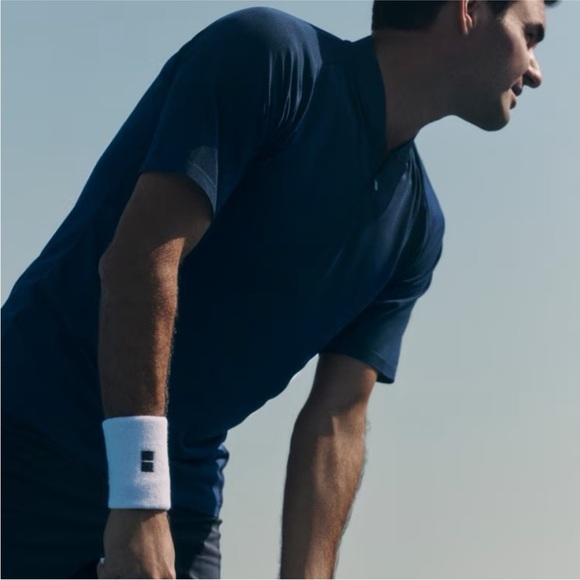 Uniqlo Other - Roger Federer performance tennis Uniqlo dry ex polo activewear shirt men’s Small